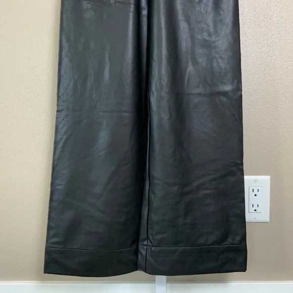 Anthropologie The Colette Weekend Jumpsuit by Maeve: Faux-Leather Edition - Picture 12 of 16